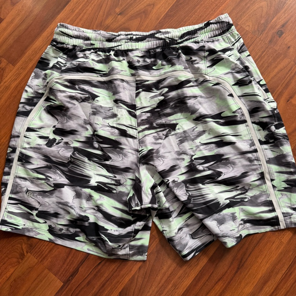 lululemon men Camouflage Patterned Shorts